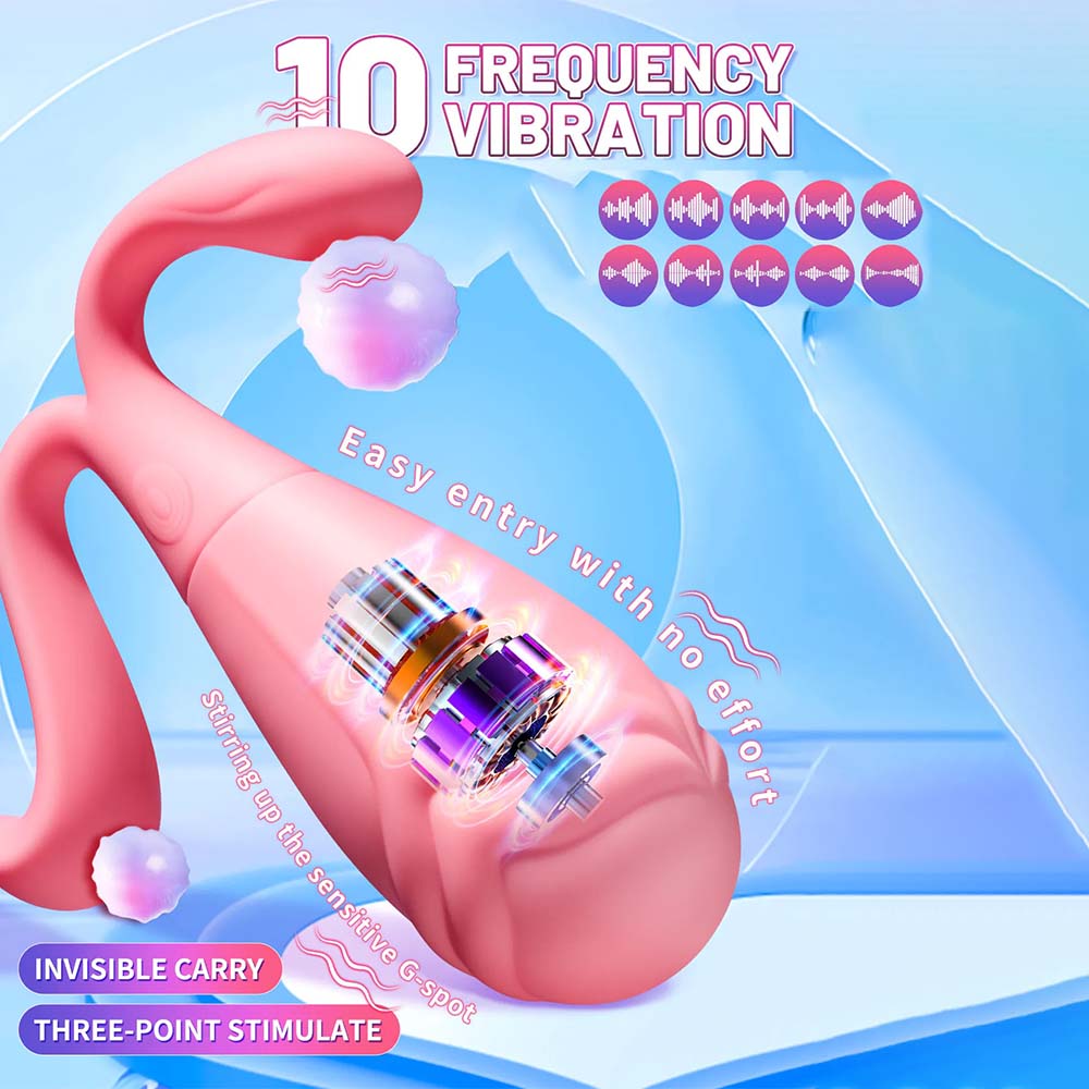 "GomyToy Triple Massager — compact wand with three powerful motors for layered stimulation."