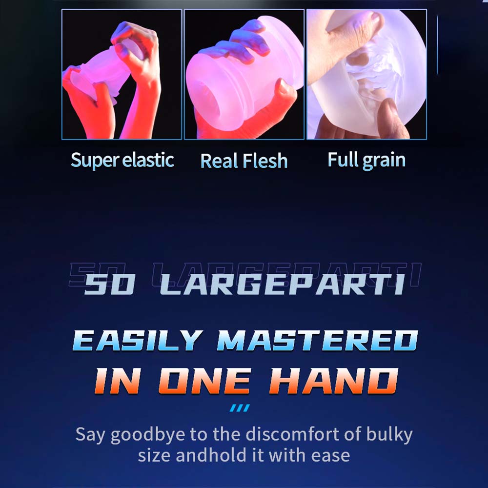 Comfortable hand-held personal care tool for men