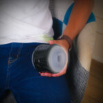 Textured inner sleeve masturbator designed for intense solo pleasure