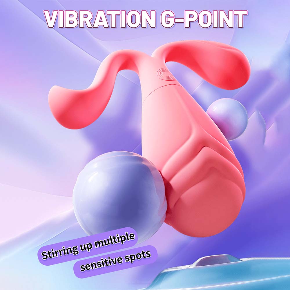 "Triple motor massager wand — ergonomic design with multi-zone vibration."