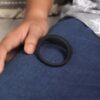 Ergonomic cock ring offering a snug fit for enhanced stamina and pleasure
