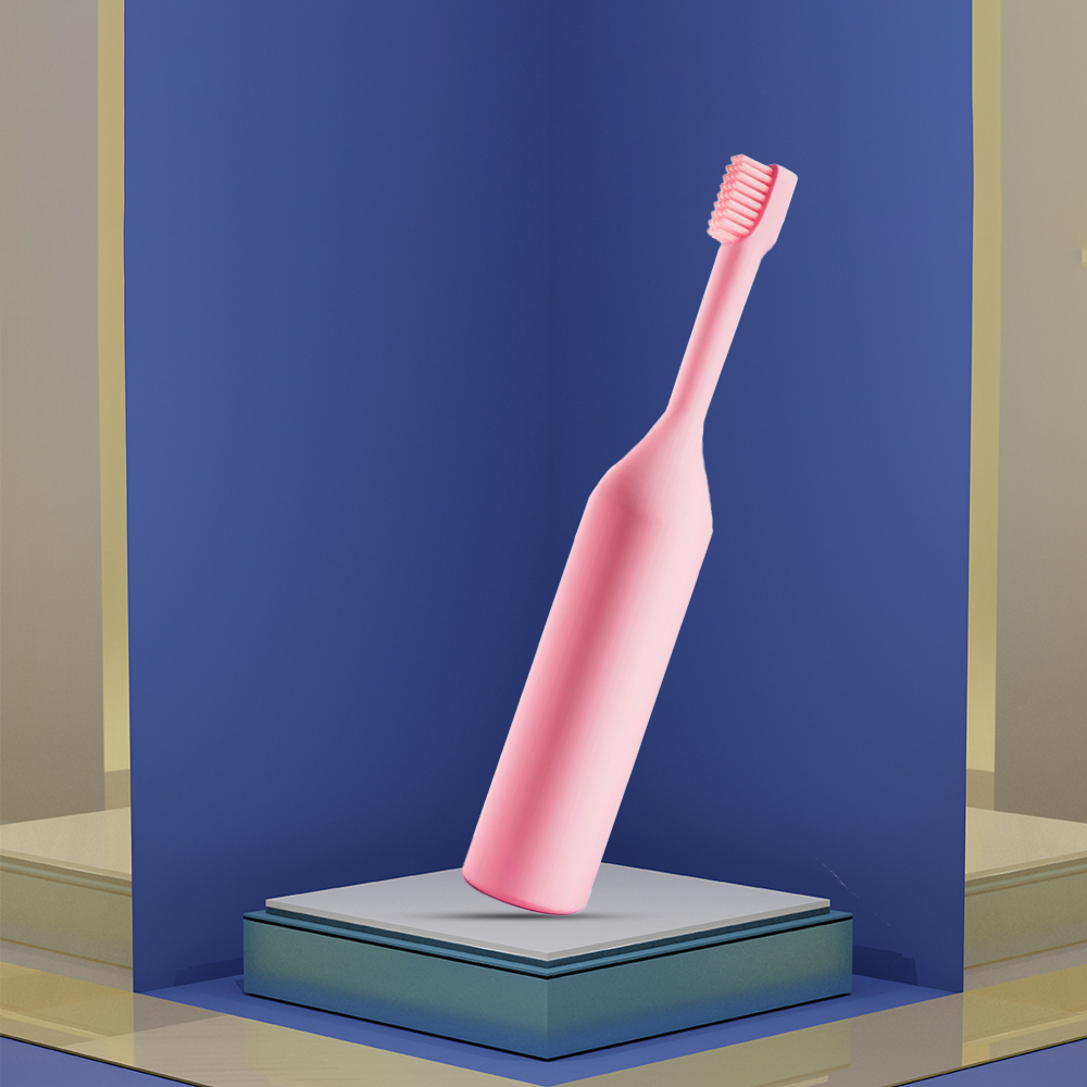 Discreet and stylish vibrator designed like a toothbrush for private pleasure