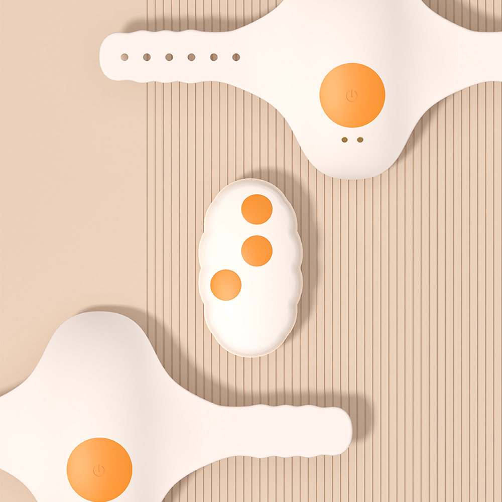 Watch-style wearable vibrator with sleek wristband design