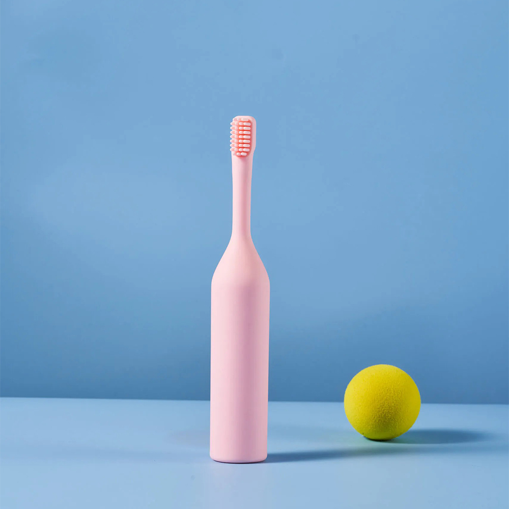 Discreet toothbrush-style vibrator with slim, travel-friendly design