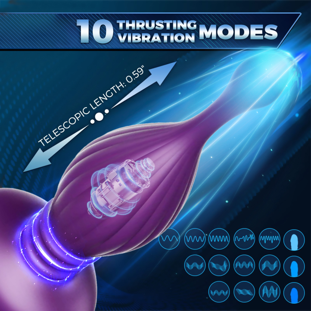 Love Spouse app-controlled anal sex toy with sleek, smooth design