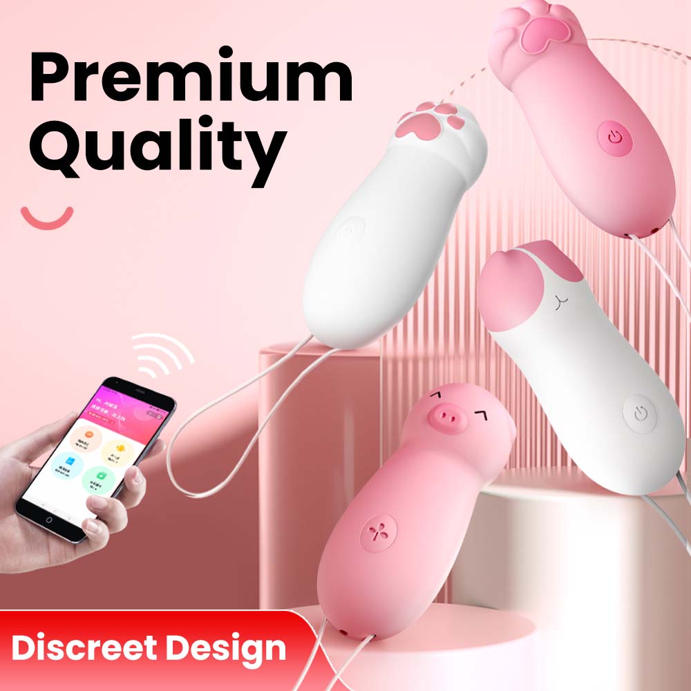App-Controlled Mini Egg Vibrator by MIREA AI