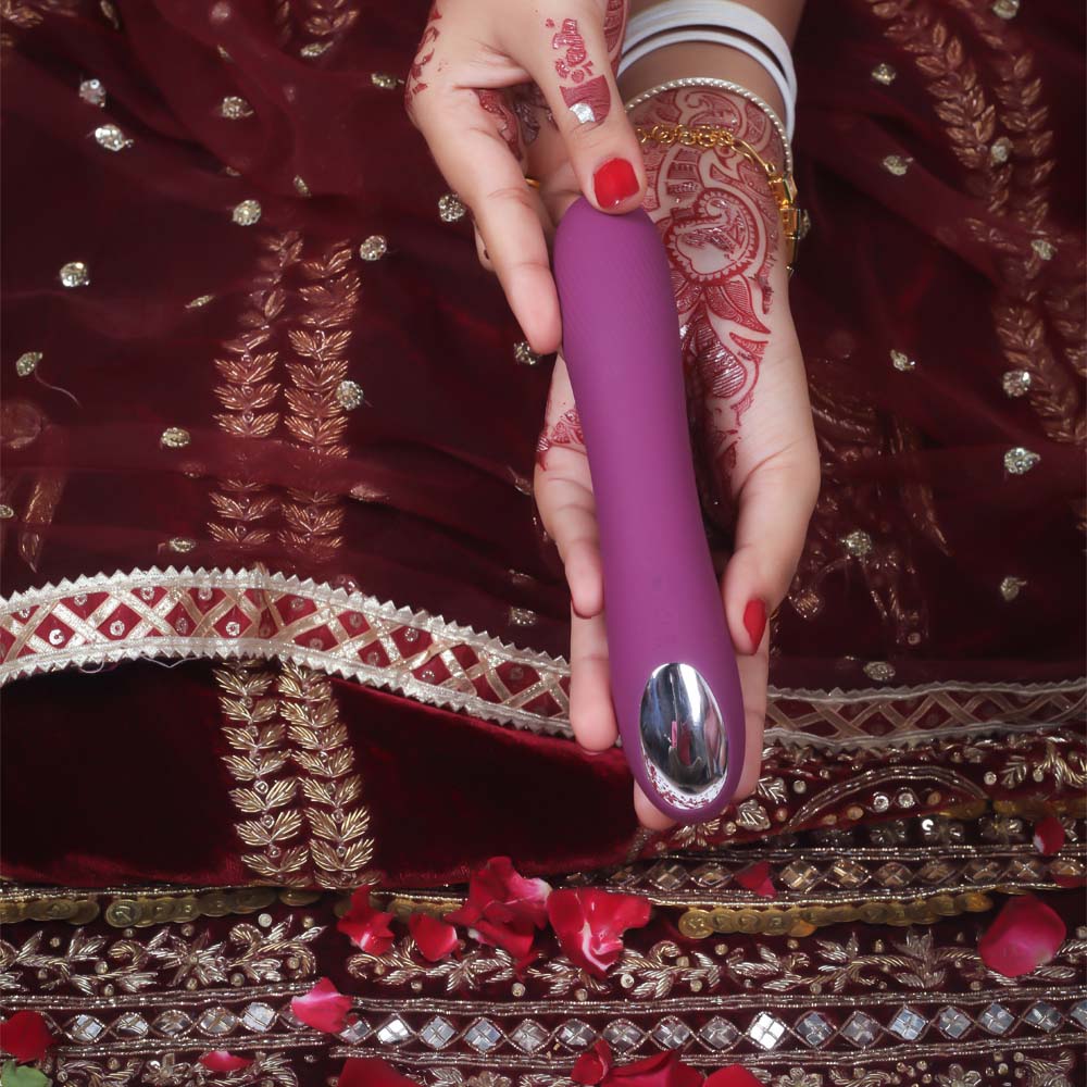 Rechargeable Super Rabbit vibrator with powerful AV wand and clitoral ticklers