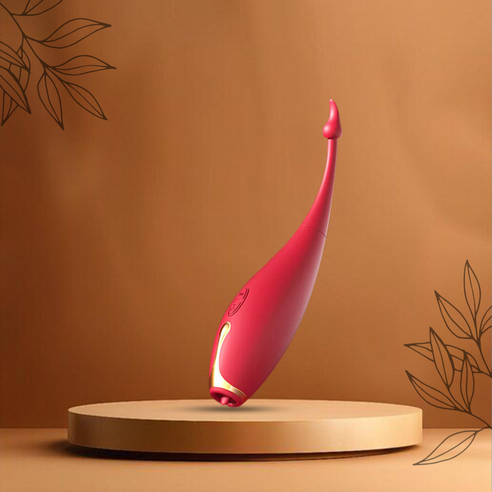 Discreet pen-type vibrator designed for travel and on-the-go intimacy