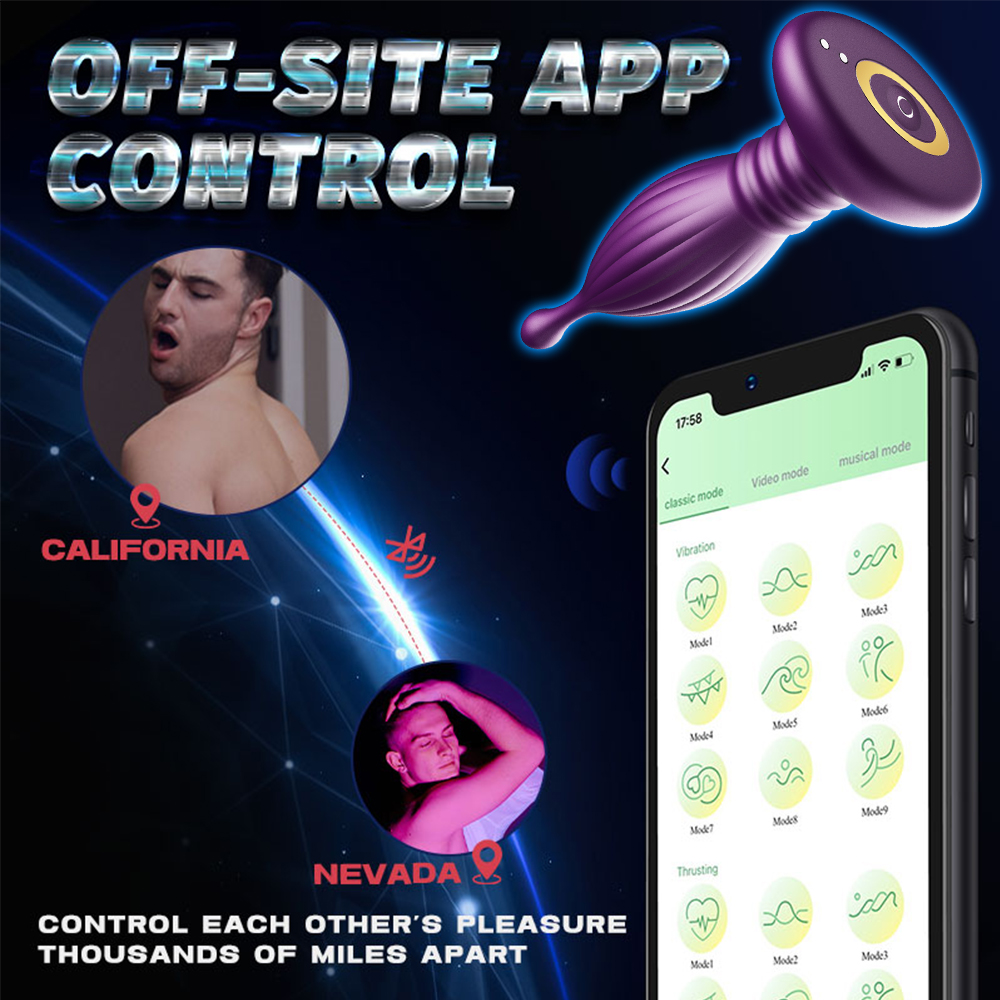 love spouse APP Control Anal Sex Toys