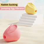 Rabbit Sucking Jumping Egg Vibrator | Clitoral Suction & Vibrating Egg