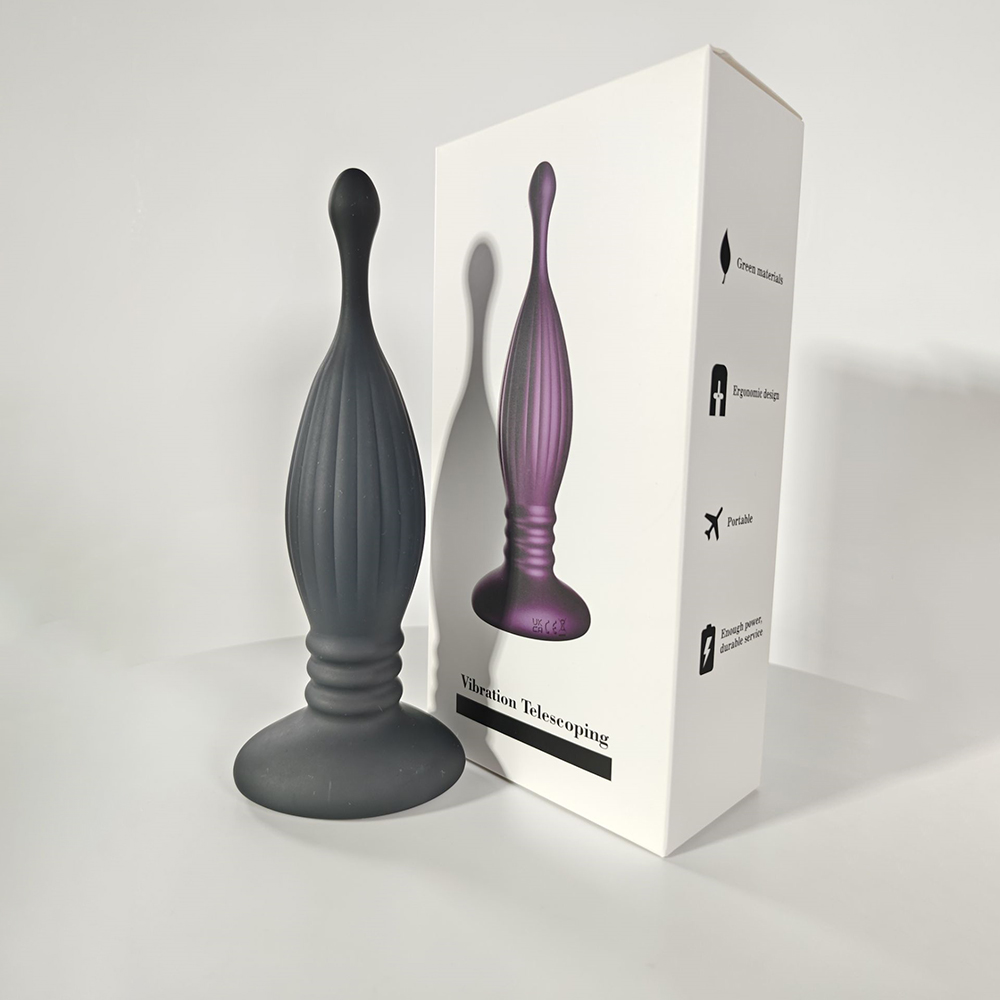 Remote control anal plug with app connectivity for couples play