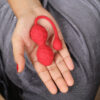 Compact jumping egg massager designed for powerful internal pleasure