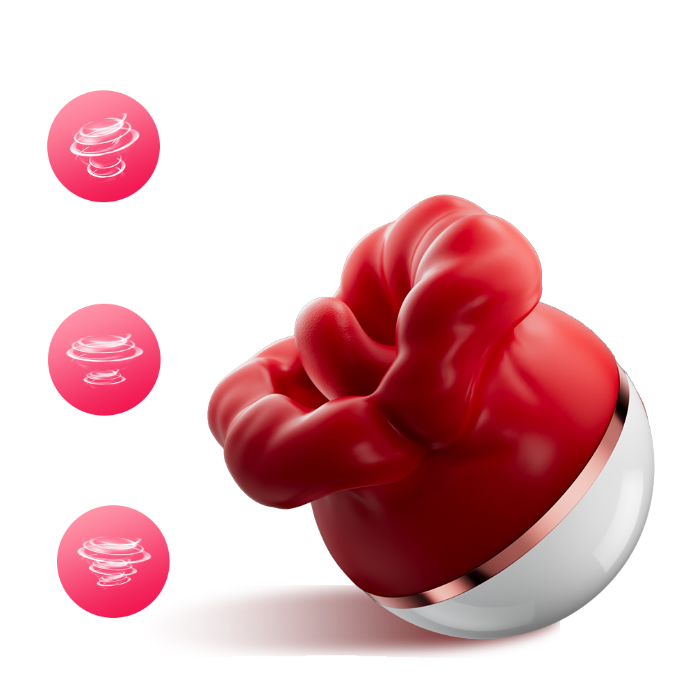 Mouth Sucking and Licking Massager Device