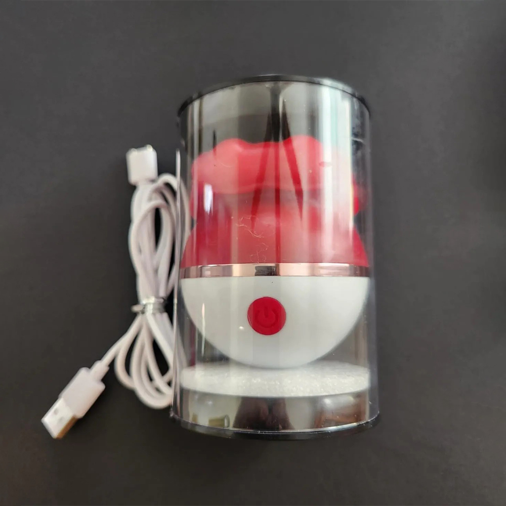 Mouth Sucking and Licking Massager Device