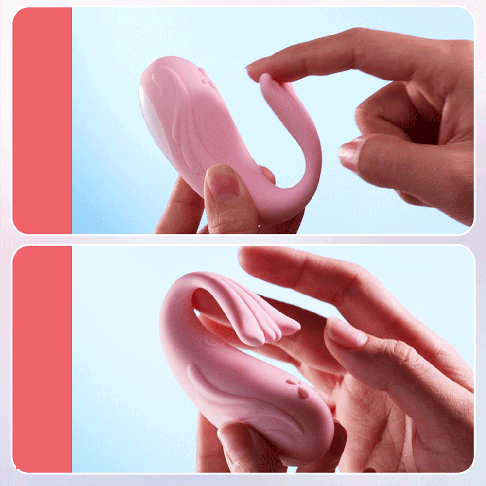 "Smooth silicone whale massager with deep vibrations – perfect for playful and sensual moments."