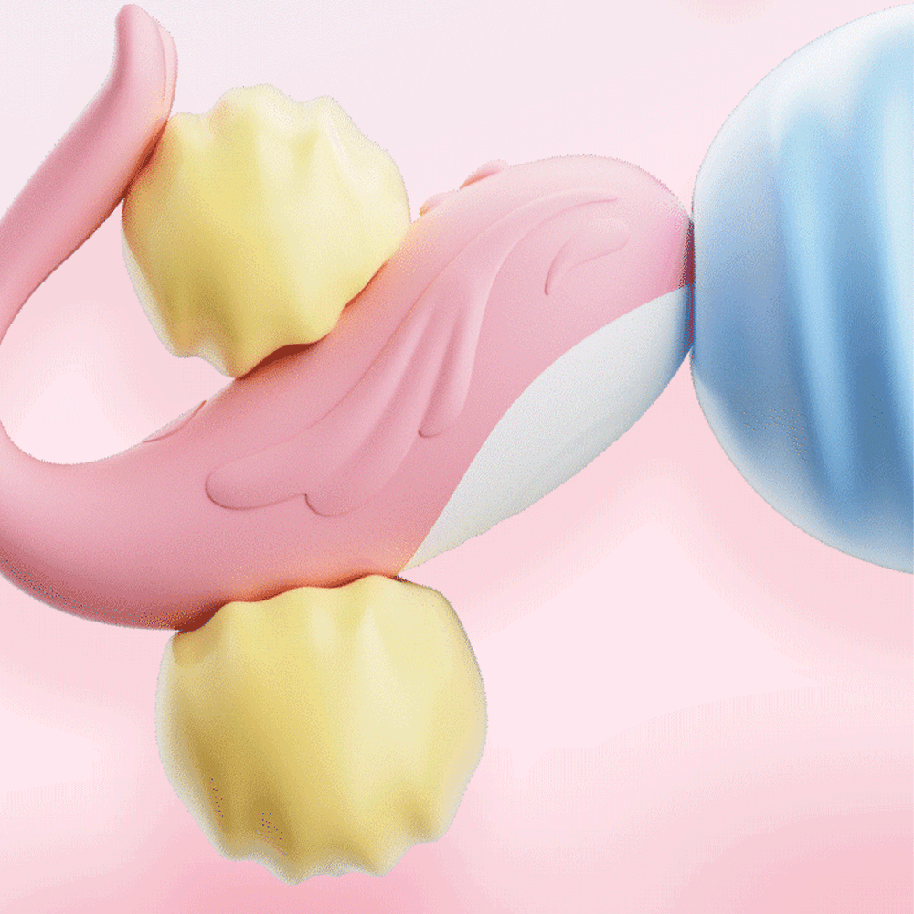 "Small Whale Jumping Egg – a blend of cuteness and power for intimate stimulation anytime."