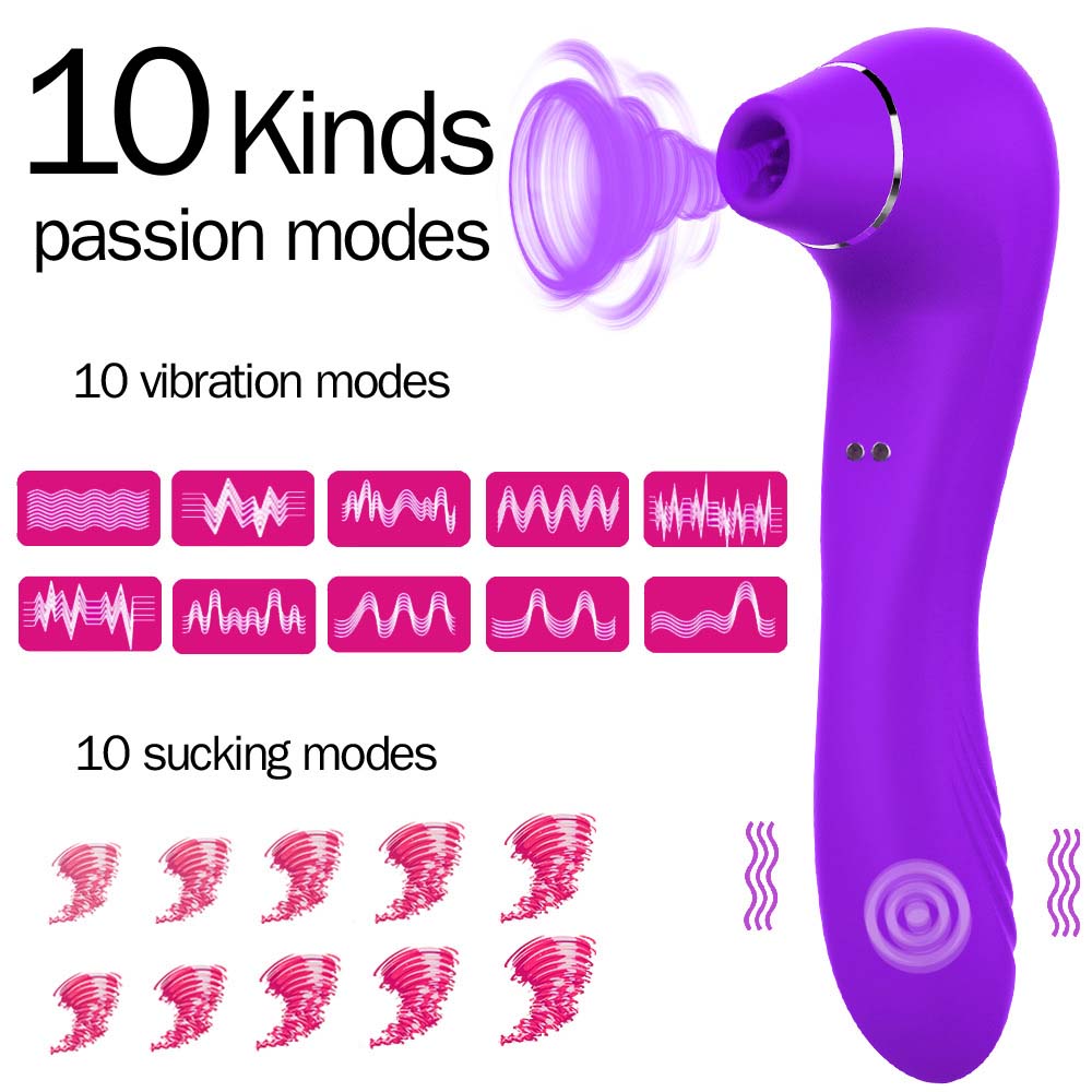 "GomyToy PulseTouch — precision wellness massager with 10 suction and 10 vibration modes."