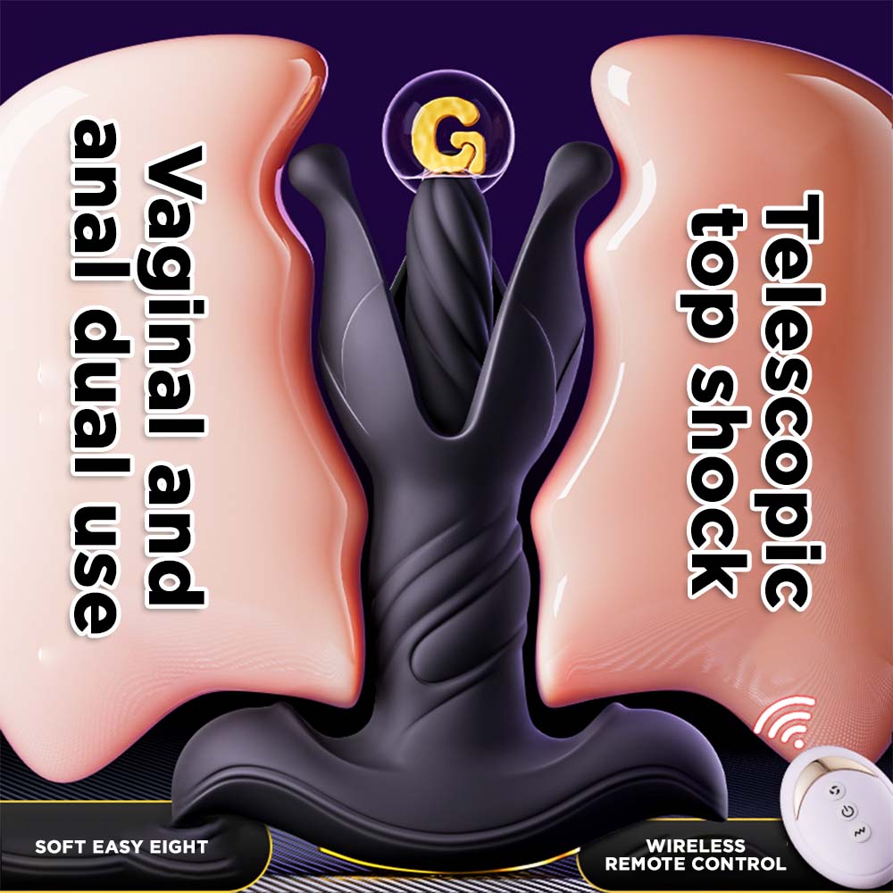 "Petal-shaped opening massager – body-safe silicone, discreet size, and soft-tipped opening action for therapeutic comfort."