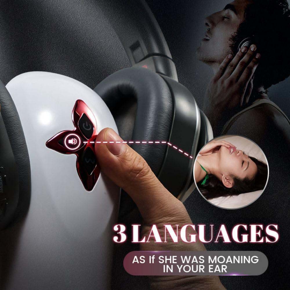 "GoMyToy men’s massager—smooth silicone and smart touch interaction."