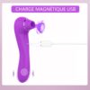 "PulseTouch massager — dual-mode tool combining gentle suction and vibration."