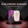 "Gumi Premium Comfort Grip Massager in ergonomic silicone handle for soothing relief."
