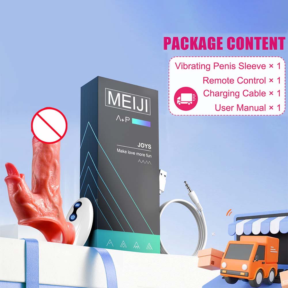 "Remote-controlled men’s sleeve massager – compact, soft-touch, ergonomic design."