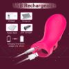 "Discreet fingering tool – subtle design, flexible tip, whisper-quiet motor."