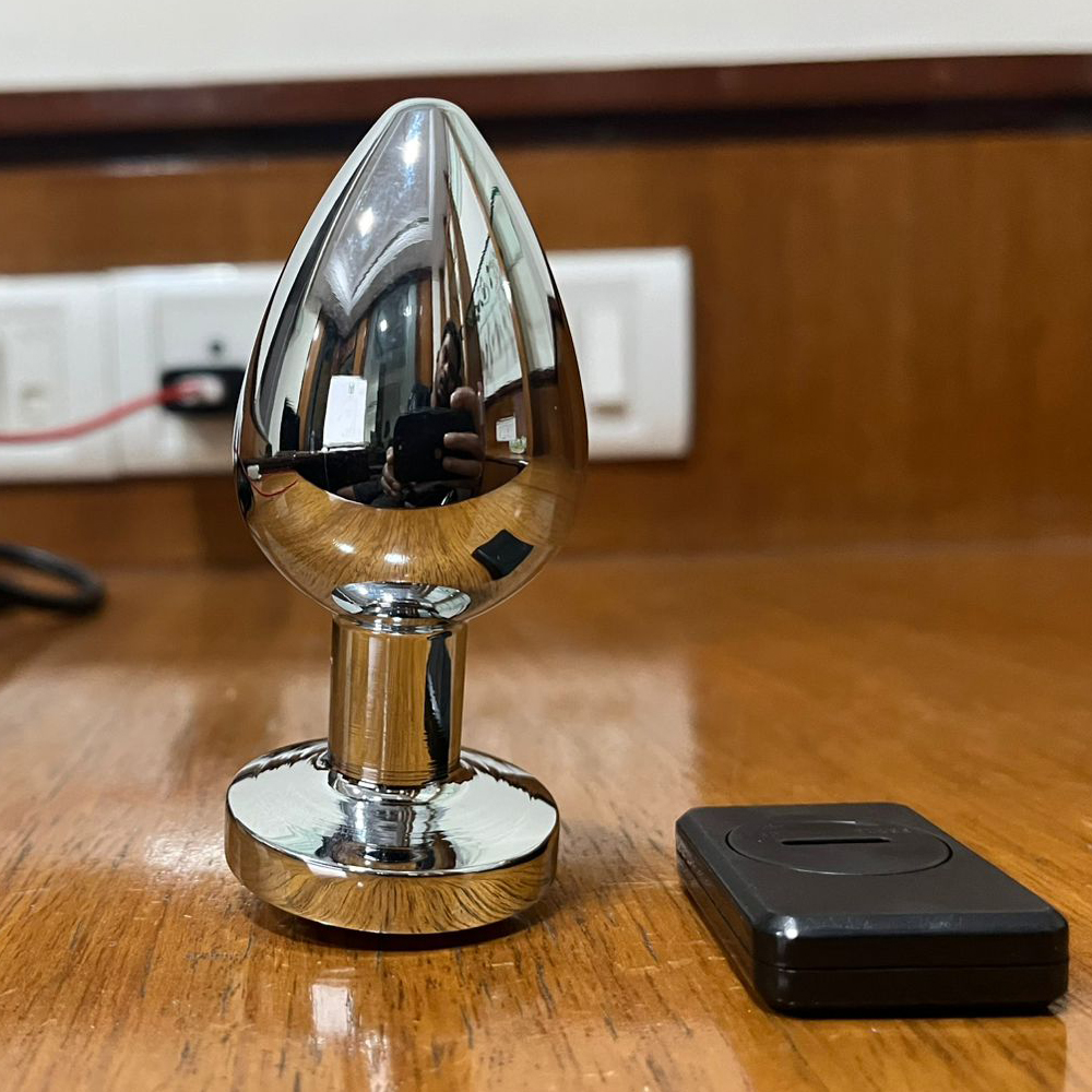 Compact Remote-Control Wellness Massager