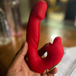 GomyToy Red Lip & Tongue – Multi-Mode Fingertip Wellness Massager