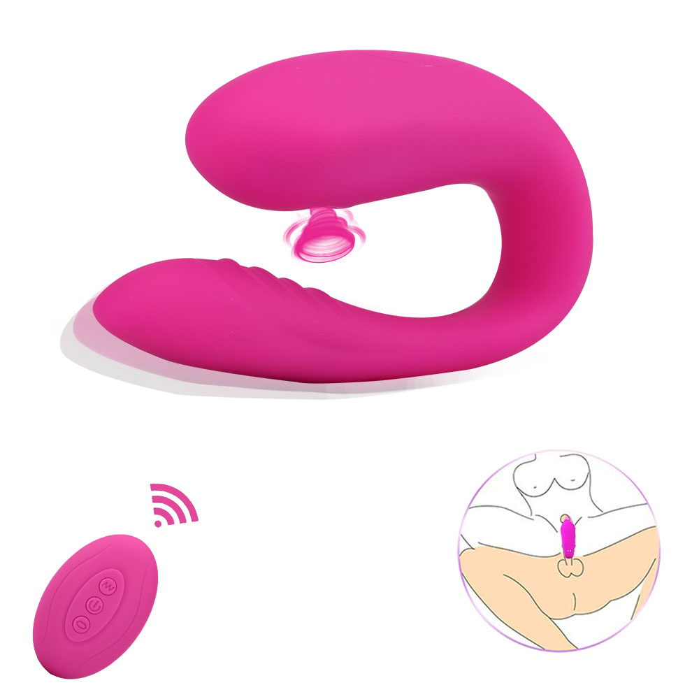 Premium Remote-Controlled Suction & Vibration Massager