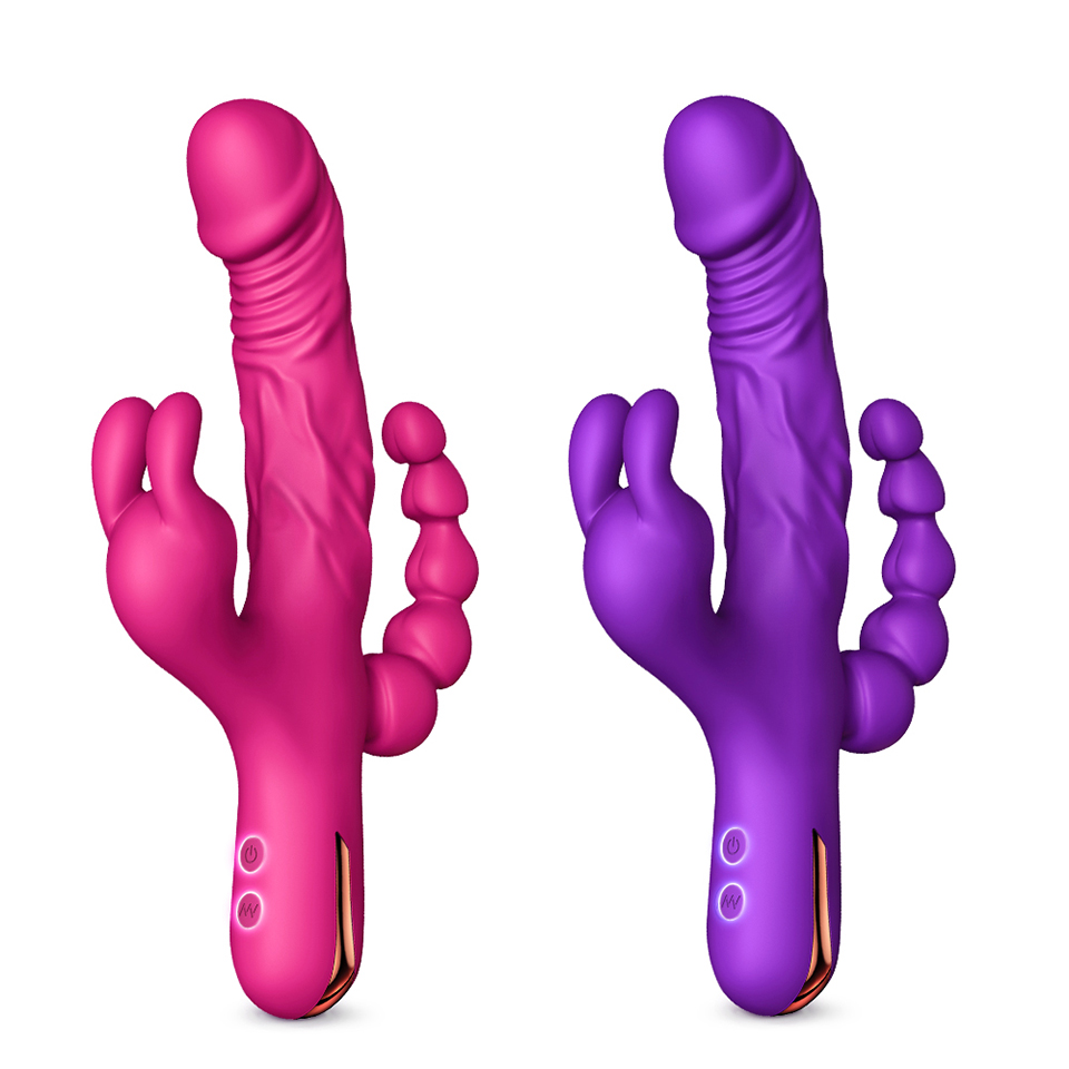 "Jaffen Triple Motor Massager – sleek ergonomic design with triple-motor intensity for deep wellness relaxation."